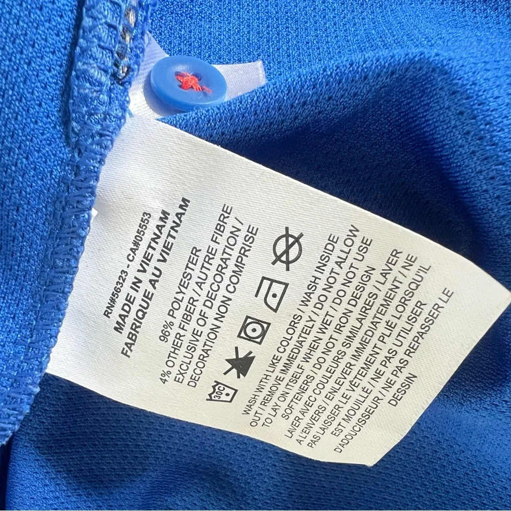 Air Jordan Florida gators orange blue color block on field jumpman polo shirt